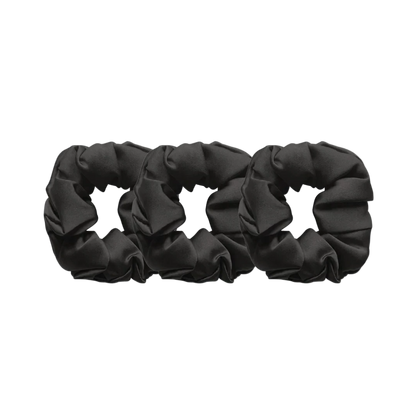 Silk Hair Scrunchies - 3 pack